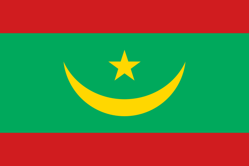 Drapeau Mauritanie