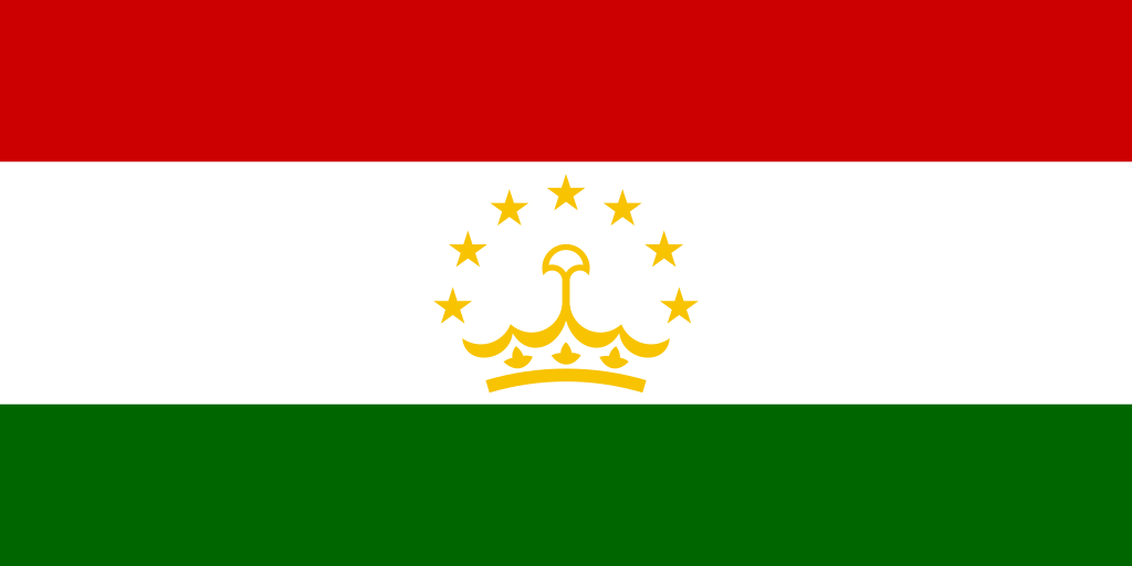 Tajikistan Flag