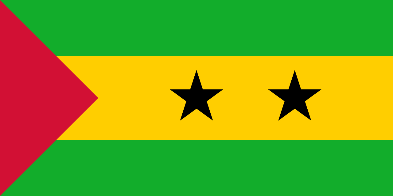 Drapeau Sao Tomé-et-Principe