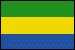 Flag Gabon