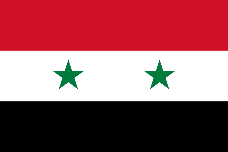 Drapeau Syrie